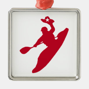 Rodeo Kayak Metal Tree Decoration