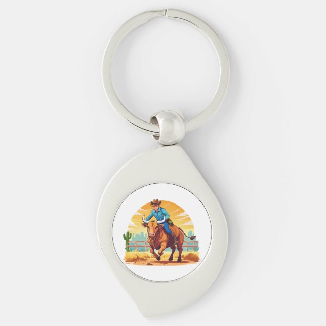 Rodeo Key Ring (Front)