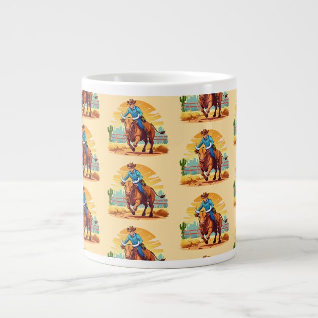 Rodeo Large Coffee Mug (Front)