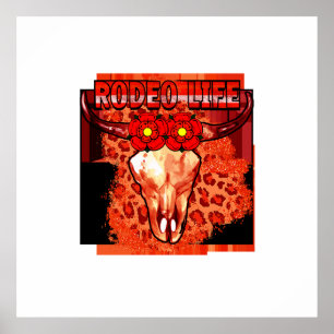 Rodeo life T-Shirt Classic  Poster