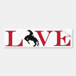 Rodeo Lover Bumpersticker Bumper Sticker