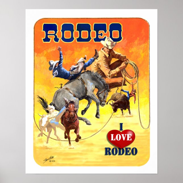 Rodeo Montage Poster (Front)
