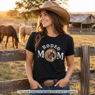 Rodeo Mum Photo T-Shirt