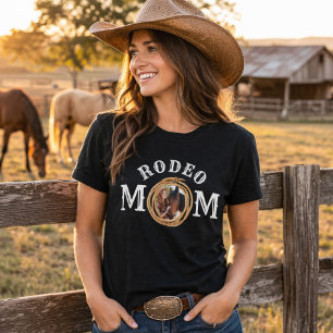 Rodeo Mum Photo T-Shirt