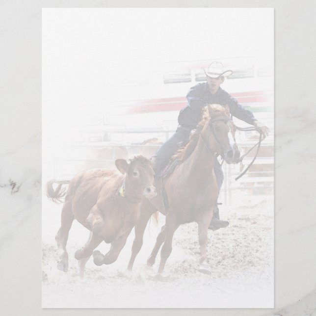 Rodeo or western riding event flyer (Front)