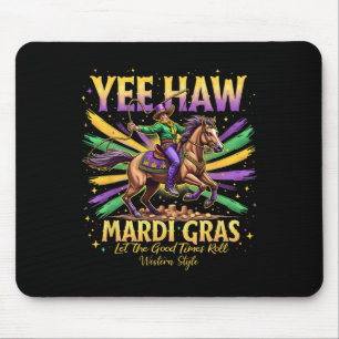 Rodeo Parade Festive Wear Costume Vintage Yee Haw Mouse Mat