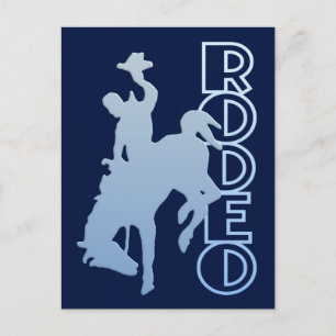 Rodeo postcard, customise postcard