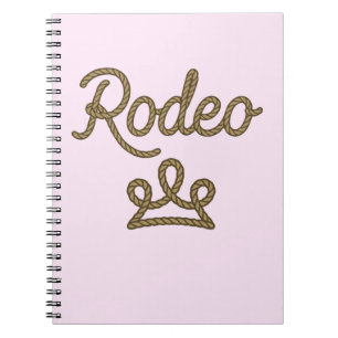 Rodeo Princess Country Western Tiara Crown Notebook