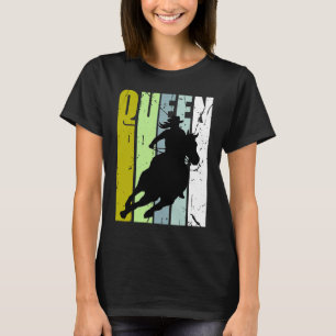 Rodeo Queen Barrel Racing Race Racer Women Cowgirl T-Shirt