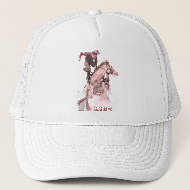 Rodeo Ride Trucker Hat (Front)