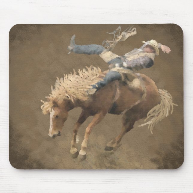 Rodeo Rider Mouse Mat (Front)