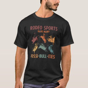 Rodeo Sports Many Bulls T-Shirt
