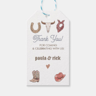 Rodeo Themed    Birthday  Gift Tags