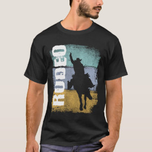Rodeo Vintage Retro Rodeo Rider T-Shirt