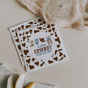 Rodeo Western Cowboy Baby Shower Napkin
