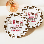 Rodeo Western Cowboy Baby Shower Paper Plates<br><div class="desc">cowboy baby shower plates.</div>