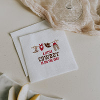 Rodeo Western Cowboy Baby Shower Paper Plates Napk