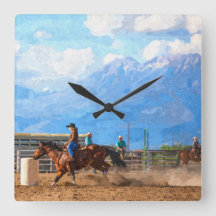 Rodeo Women's Barrel Racing Rustic Western