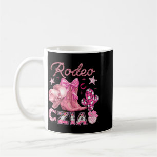 Rodeo Zia Pink Boots Coquette Cowgirl Birthday Coffee Mug