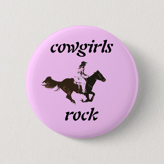 rodeos 6 cm round badge (Front)