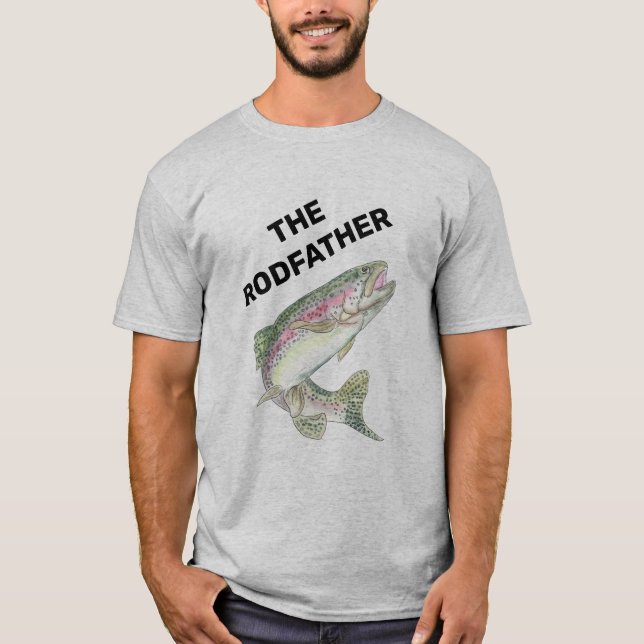 Rodfather Fisherman's T-Shirt (Front)