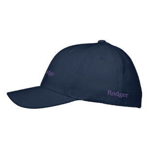 Rodger Embroidered Mans Name,  Hat