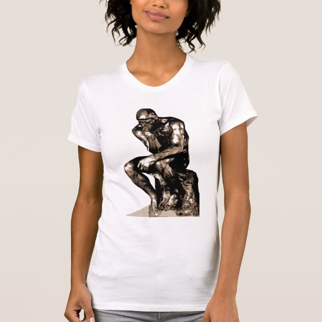 Rodin "The Thinker" - T-Shirt (Front)