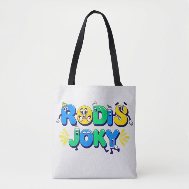 Rodis JOKY Cartoon Tee Tote Bag (Front)