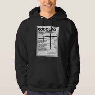Rodolfo Nutrition Information Problem Solving Hard Hoodie