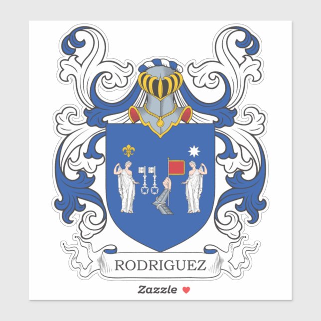 Rodriguez Family Crest (Sheet)