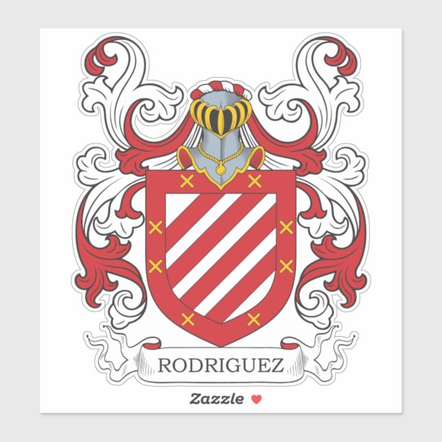 Rodriguez Family Crest (Sheet)