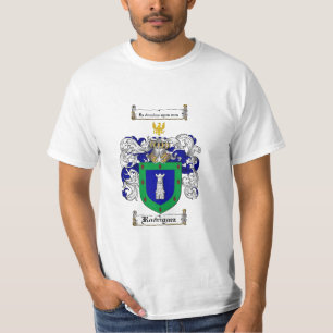 Rodriguez Family Crest - Rodriguez Coat of Arms T-Shirt