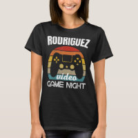 Rodriguez Family Video Game Night