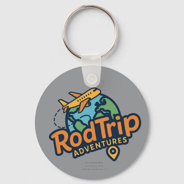 RodTrip Adventures Keychain (Front)