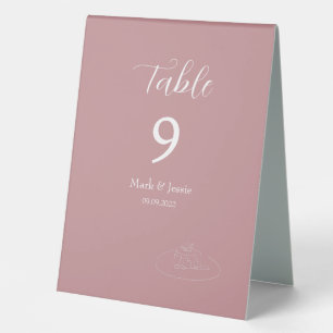 ROE Pink & White Simple Wedding