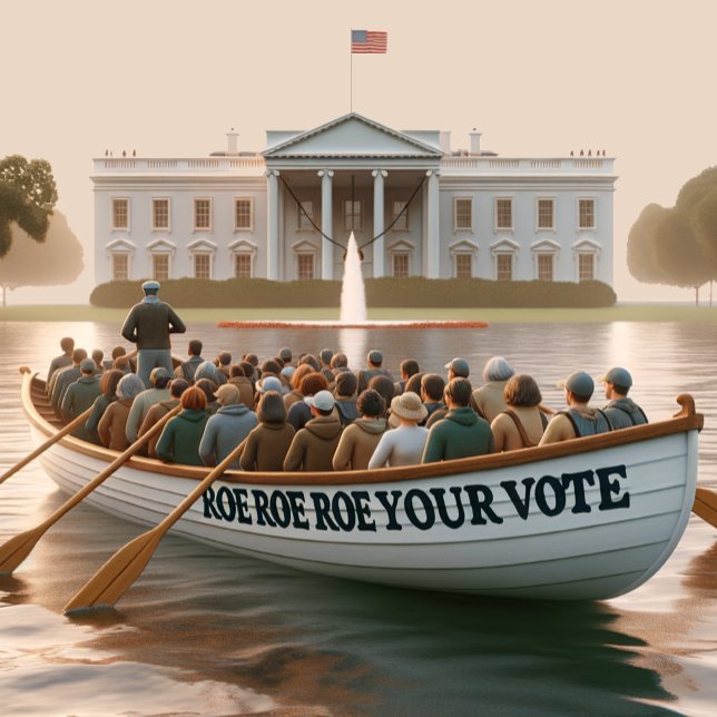 Roe Roe Roe Your Vote T-Shirt (Creator Uploaded)