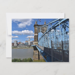 ROEBLING BRIDGE CINCINNATI Postcard