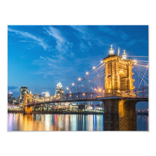 Roebling Bridge Photo Print (Front)