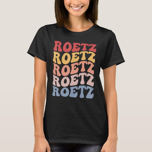 Roetz City Groovy Retro T-Shirt (Front)
