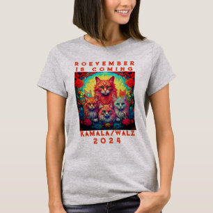 Roevember Is Coming Cats T-Shirt