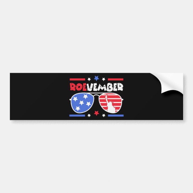 Roevember November 24 Election  Bumper Sticker (Front)