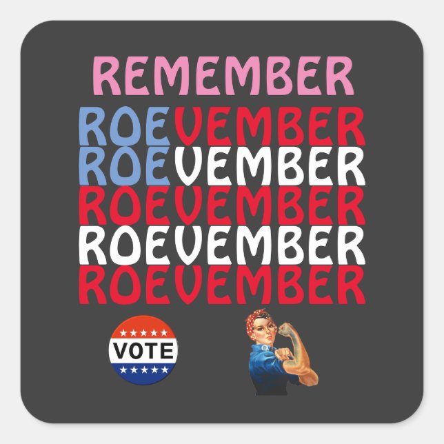 ROEVEMBER Sticker (Front)