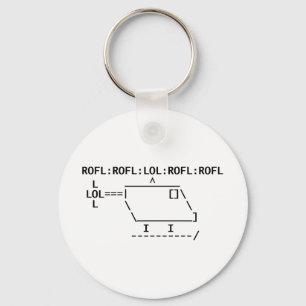 ROFLcopter Key Ring