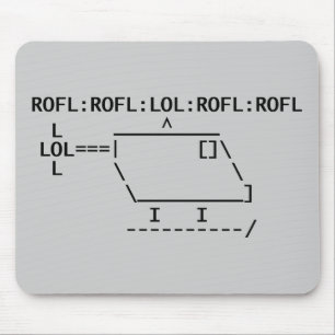 ROFLcopter Mouse Mat