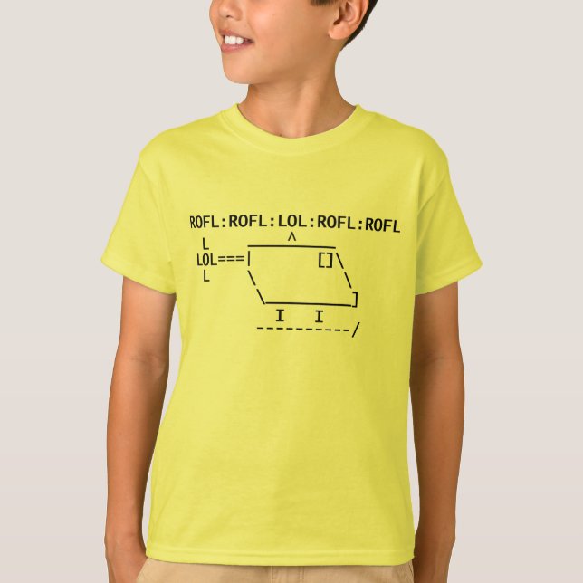 ROFLcopter T-Shirt (Front)