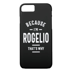 Rogelio Personalised Name Birthday iPhone 8/7 Case
