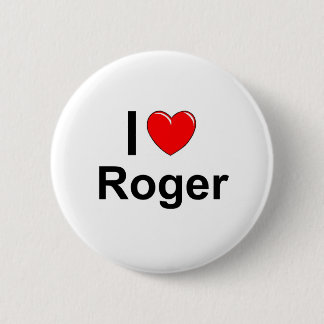 Roger 6 Cm Round Badge