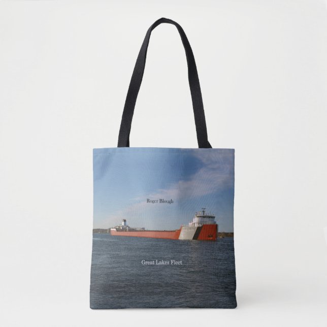 Roger Blough all over tote bag (Front)