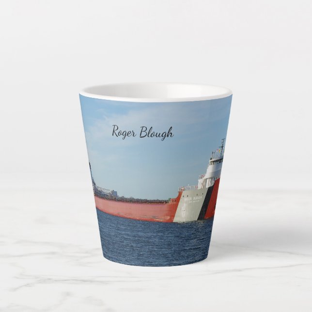 Roger Blough latte mug (Front)