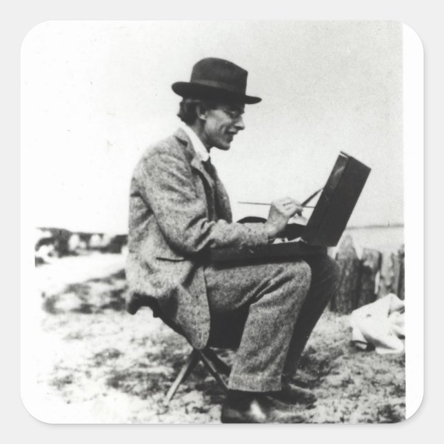 Roger Fry Square Sticker (Front)